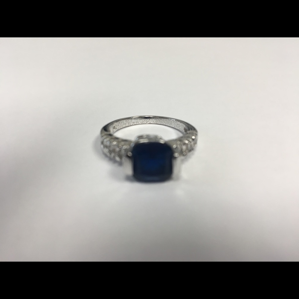 Deep blue ring